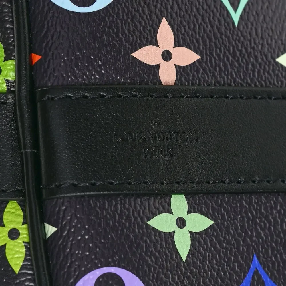 Louis Vuitton Murakami Keepall bag 50 Multicolor Monogram Carry-On LV x TM - Picture 11 of 15